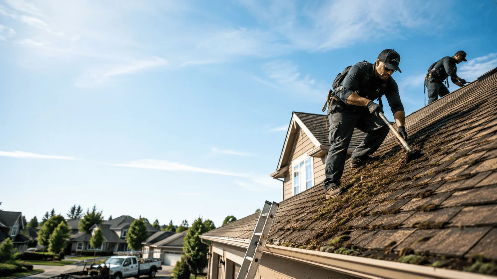 Roof Moss Removal in Jerome, MI near me